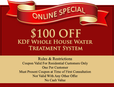 save money on water treatment